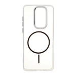 قاب ژله ای شفاف لنز کروم طرح مگ سیف Xiaomi Redmi Note 8 Pro - مشکی
