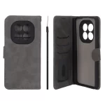 کیف موبایل مگنتی Crystal داخل مخمل Xiaomi Redmi Note 15 Pro 4G - طوسی