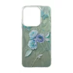 قاب اطلسی Flower دور شفاف Xiaomi Redmi 15C / Poco C85 - طرح 42