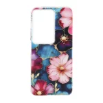 قاب اطلسی Flower دور شفاف Xiaomi Redmi 15 4G - طرح 85