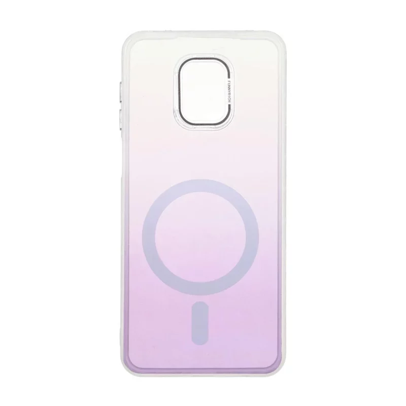 قاب Funnyrich طرح مگ سیف دور مات Xiaomi Redmi Note 9S / Redmi Note 9 Pro / Redmi Note 9 Pro Max - بنفش - تصویر 2