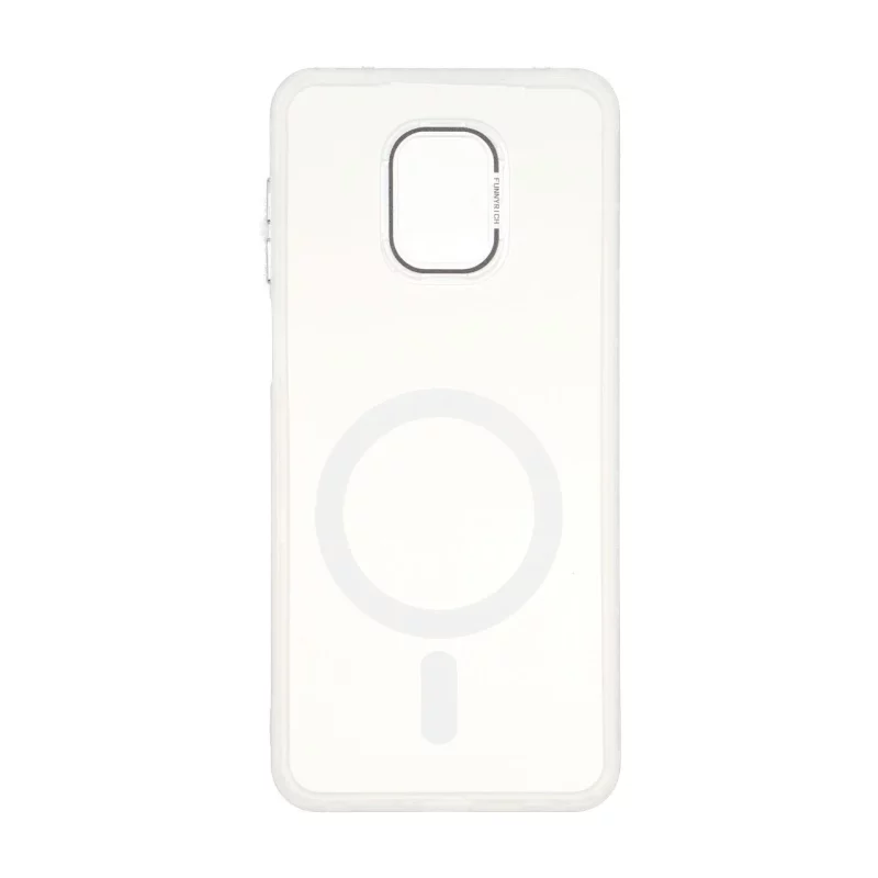 قاب Funnyrich طرح مگ سیف دور مات Xiaomi Redmi Note 9S / Redmi Note 9 Pro / Redmi Note 9 Pro Max - سفید - تصویر 2