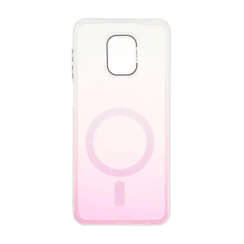 قاب Funnyrich طرح مگ سیف دور مات Xiaomi Redmi Note 9S / Redmi Note 9 Pro / Redmi Note 9 Pro Max - صورتی - تصویر 2
