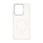 قاب Funnyrich طرح مگ سیف دور مات Xiaomi Redmi Note 13 4G - سفید