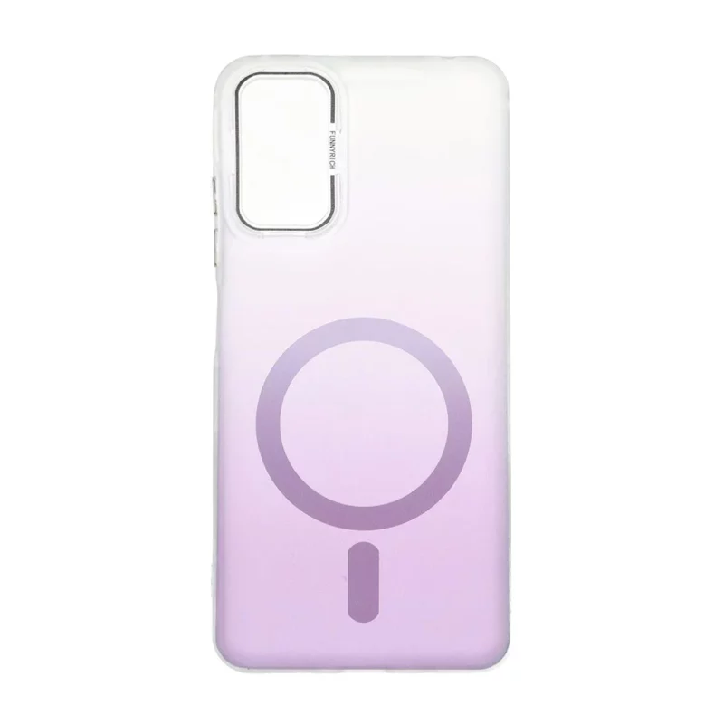 قاب Funnyrich طرح مگ سیف دور مات Xiaomi Poco M3 Pro / Redmi Note 10 5G / Redmi Note 11 SE - بنفش - تصویر 2