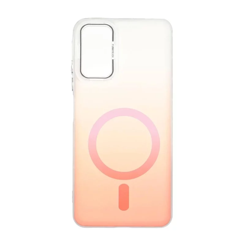 قاب Funnyrich طرح مگ سیف دور مات Xiaomi Poco M3 Pro / Redmi Note 10 5G / Redmi Note 11 SE - نارنجی - تصویر 2