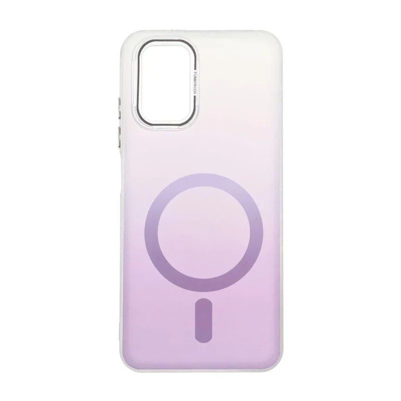 قاب Funnyrich طرح مگ سیف دور مات Xiaomi Redmi Note 10 4G / Redmi Note 10S / Poco M5S - بنفش - تصویر 2