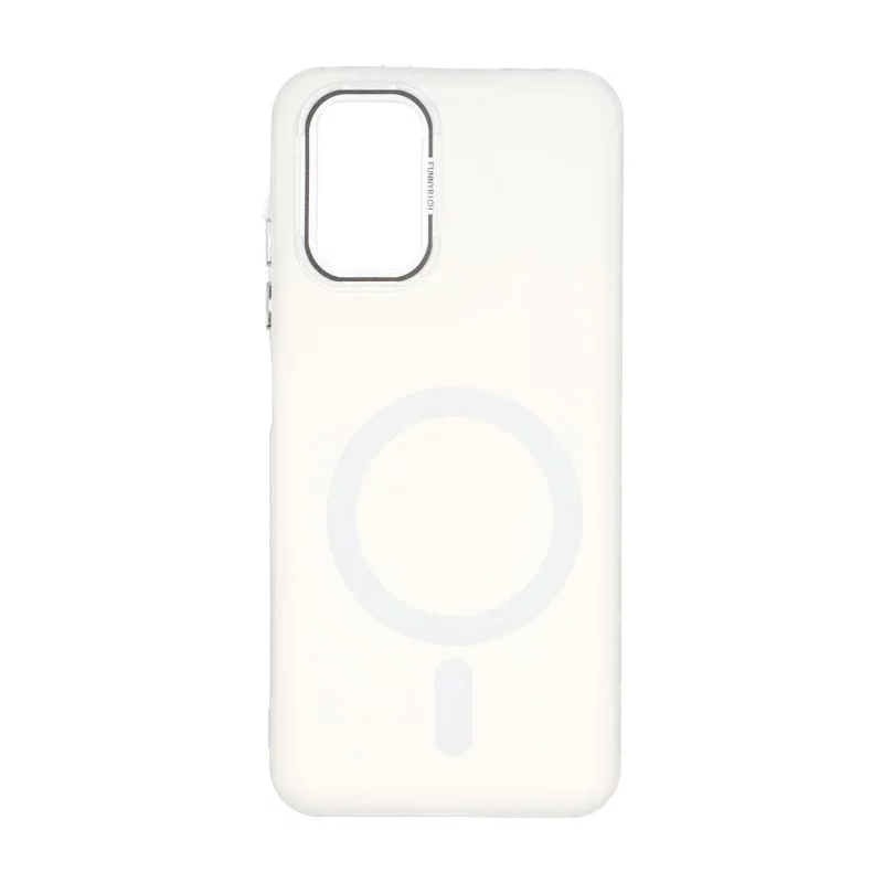 قاب Funnyrich طرح مگ سیف دور مات Xiaomi Redmi Note 10 4G / Redmi Note 10S / Poco M5S - سفید - تصویر 2
