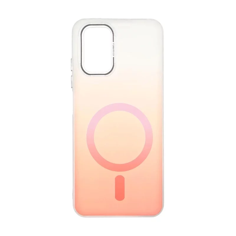قاب Funnyrich طرح مگ سیف دور مات Xiaomi Redmi Note 10 4G / Redmi Note 10S / Poco M5S - نارنجی - تصویر 2