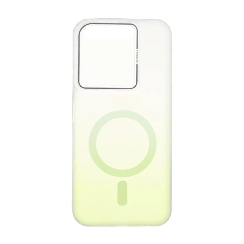 قاب Funnyrich طرح مگ سیف دور مات Xiaomi Redmi 15C / Poco C85 - سبز - تصویر 2