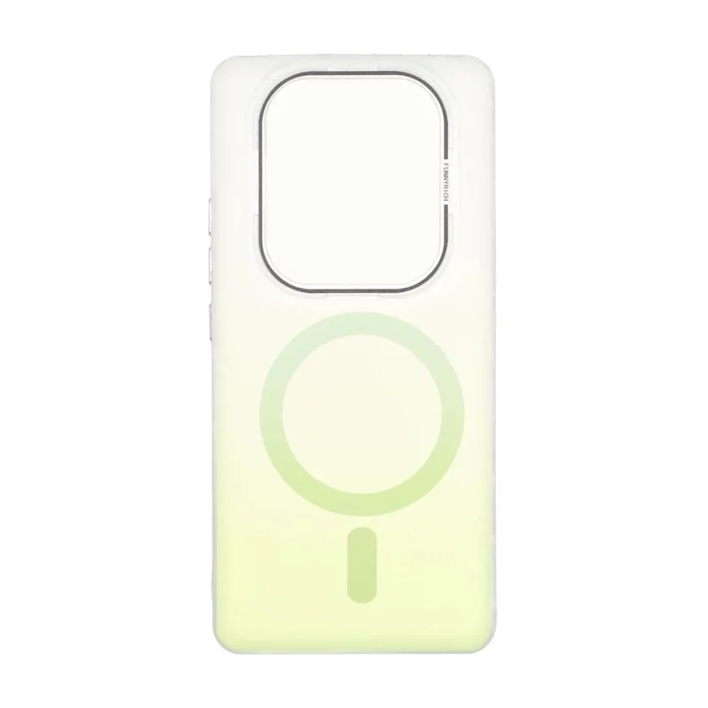 قاب Funnyrich طرح مگ سیف دور مات Xiaomi Redmi Note 14 Pro 4G - سبز - تصویر 2