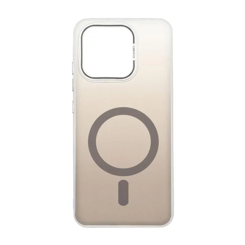 قاب Funnyrich طرح مگ سیف دور مات Xiaomi Redmi 12C / Redmi 11A / Poco C55 - مشکی - تصویر 2