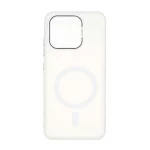 قاب Funnyrich طرح مگ سیف دور مات Xiaomi Redmi 12C / Redmi 11A / Poco C55 - سفید