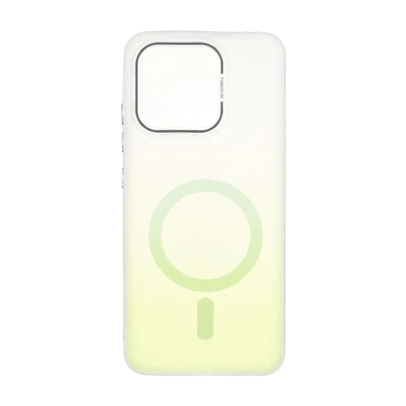 قاب Funnyrich طرح مگ سیف دور مات Xiaomi Redmi 12C / Redmi 11A / Poco C55 - سبز - تصویر 2