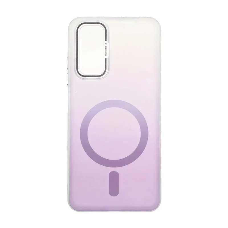 قاب Funnyrich طرح مگ سیف دور مات Xiaomi Redmi Note 12S / Xiaomi Redmi Note 11 4G / Redmi Note 11S - بنفش - تصویر 2