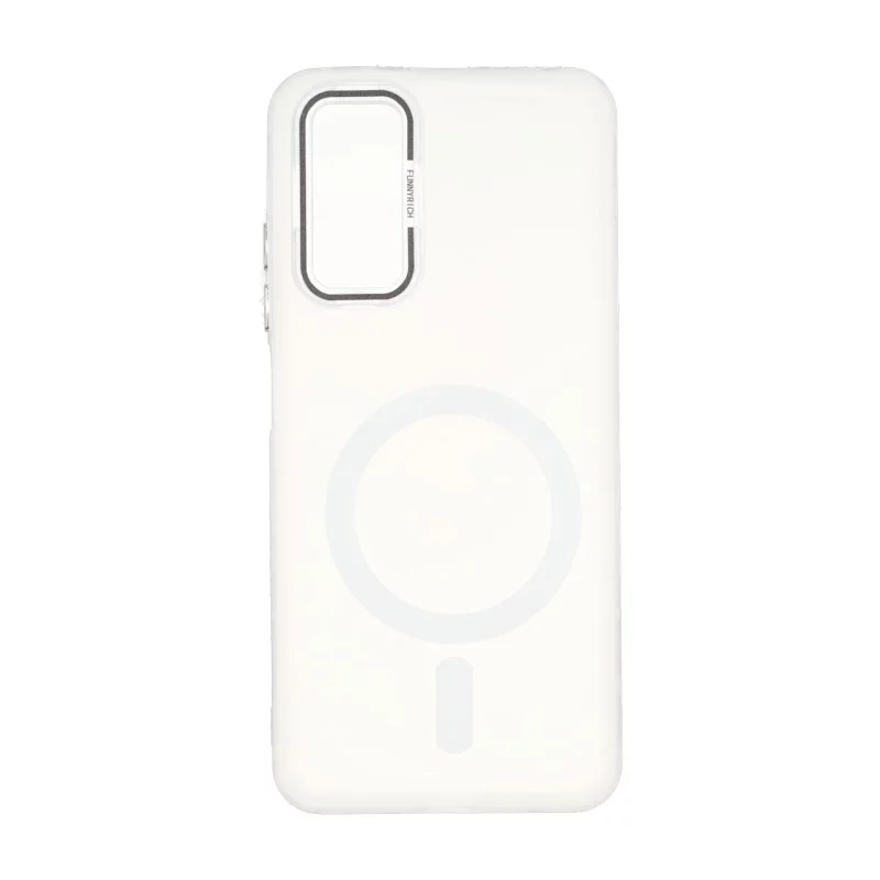 قاب Funnyrich طرح مگ سیف دور مات Xiaomi Redmi Note 12S / Xiaomi Redmi Note 11 4G / Redmi Note 11S - سفید - تصویر 2