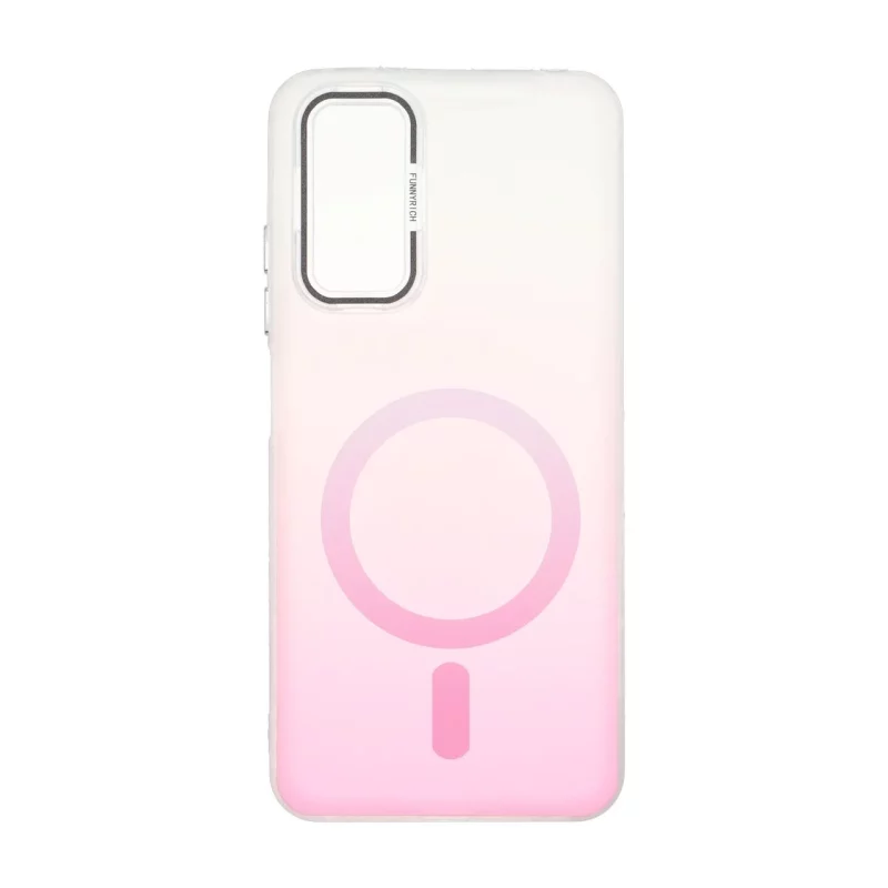 قاب Funnyrich طرح مگ سیف دور مات Xiaomi Redmi Note 12S / Xiaomi Redmi Note 11 4G / Redmi Note 11S - صورتی - تصویر 2