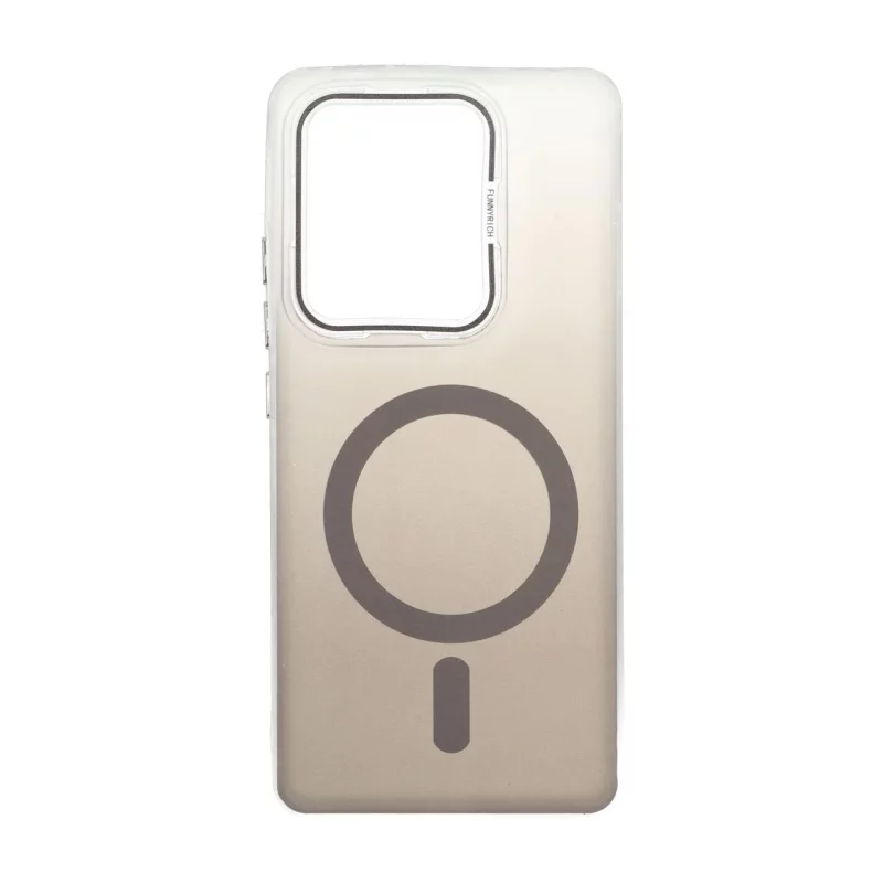 قاب Funnyrich طرح مگ سیف دور مات Xiaomi Redmi Note 14S / Note 13 Pro 4G / Poco M6 Pro 4G - مشکی - تصویر 2