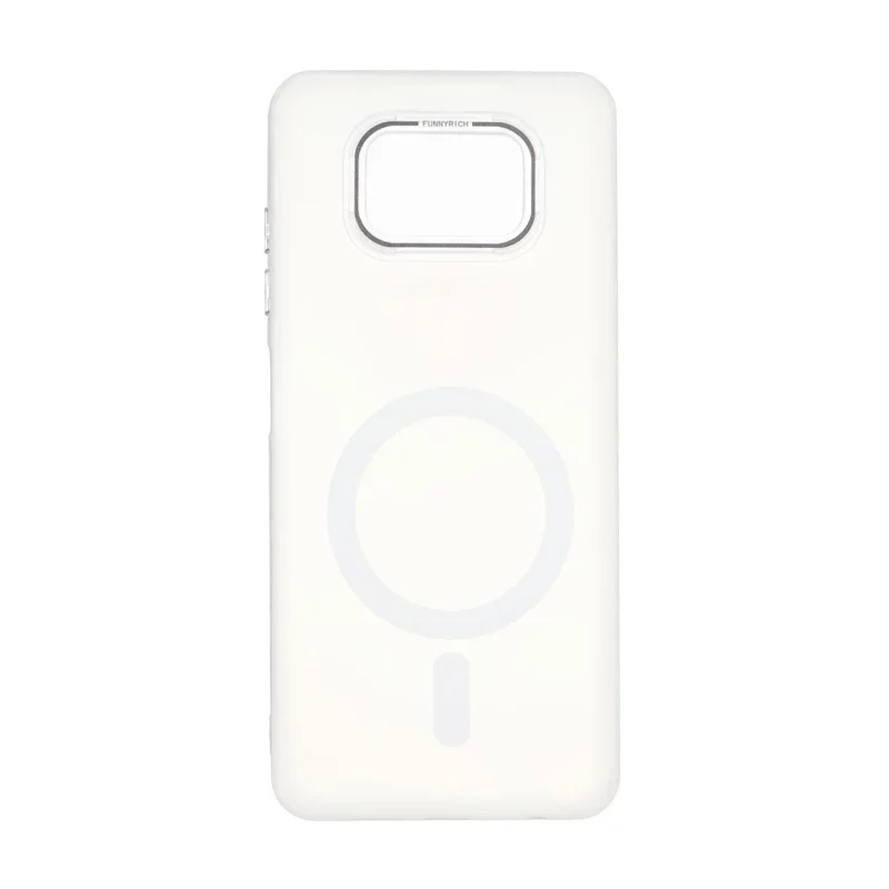 قاب Funnyrich طرح مگ سیف دور مات Xiaomi Poco X3 / Poco X3 Pro / Poco X3 NFC - سفید - تصویر 2