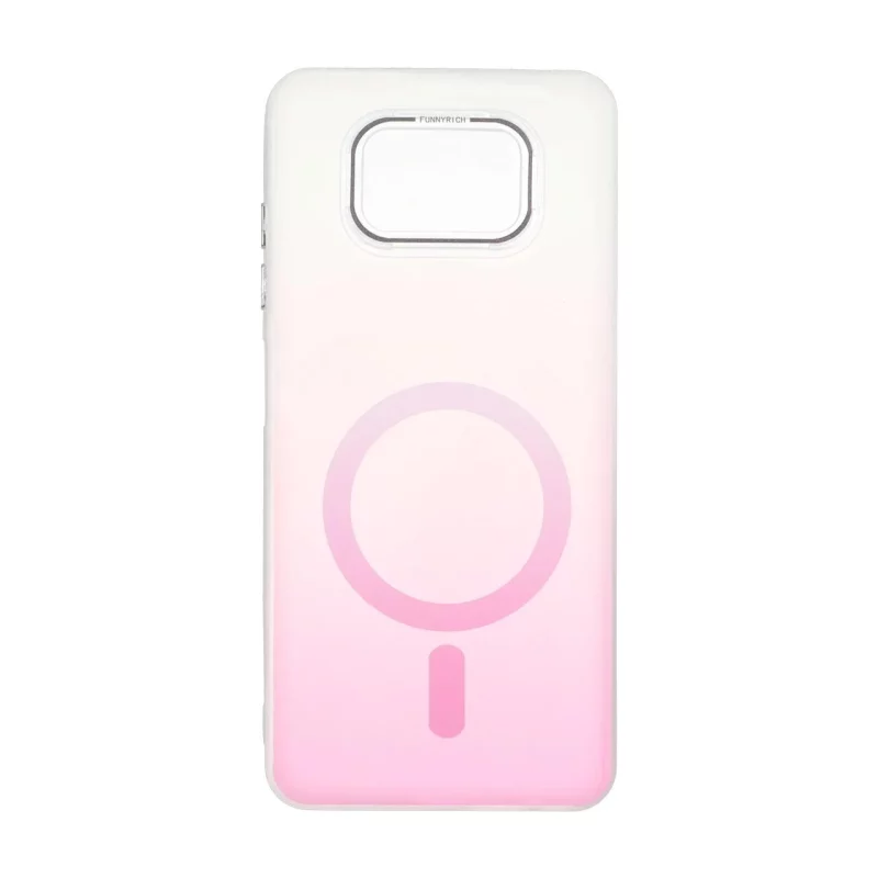قاب Funnyrich طرح مگ سیف دور مات Xiaomi Poco X3 / Poco X3 Pro / Poco X3 NFC - صورتی - تصویر 2