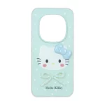 قاب دو لایه مات Kitty پاپیون برجسته Xiaomi Redmi Note 15 Pro Plus - سبز