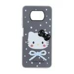 قاب دو لایه مات Kitty پاپیون برجسته Xiaomi Poco X3 / Poco X3 Pro / Poco X3 NFC - مشکی
