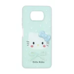 قاب دو لایه مات Kitty پاپیون برجسته Xiaomi Poco X3 / Poco X3 Pro / Poco X3 NFC - سبز