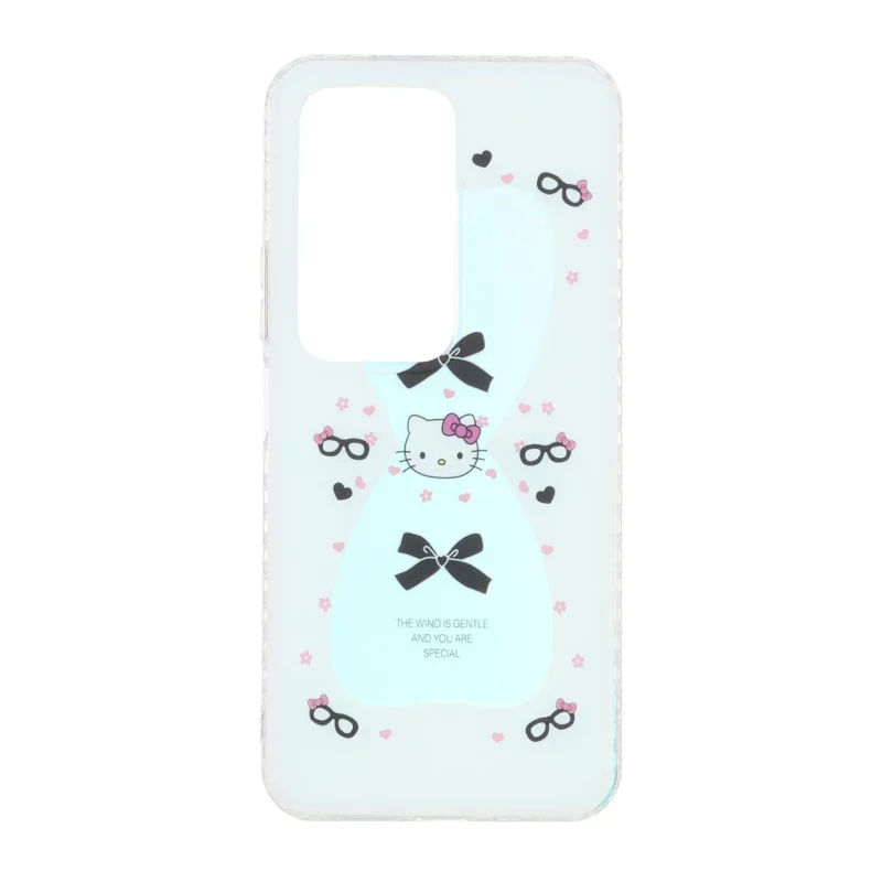 قاب هولوگرامی Kitty مات دور ژله ای Xiaomi Redmi 15 4G - سفید - تصویر 2