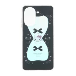 قاب هولوگرامی Kitty مات دور ژله ای Xiaomi Redmi A5 / Poco C71 - مشکی
