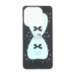 قاب هولوگرامی Kitty مات دور ژله ای Xiaomi Redmi Note 14 4G - مشکی