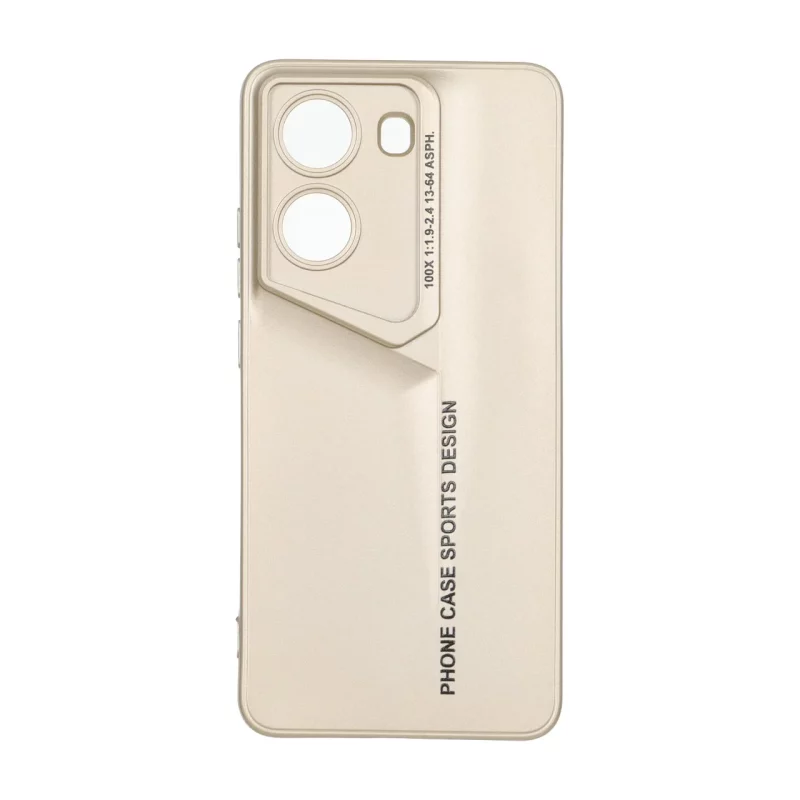 قاب Phone Case Sports Design محافظ لنزدار Xiaomi Poco X7 Pro - طلایی - تصویر 2