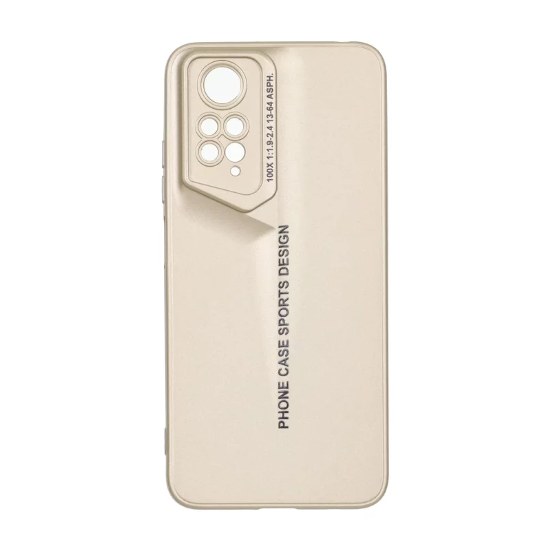 قاب Phone Case Sports Design محافظ لنزدار Xiaomi Redmi Note 11 4G / Redmi Note 11S - طلایی - تصویر 2