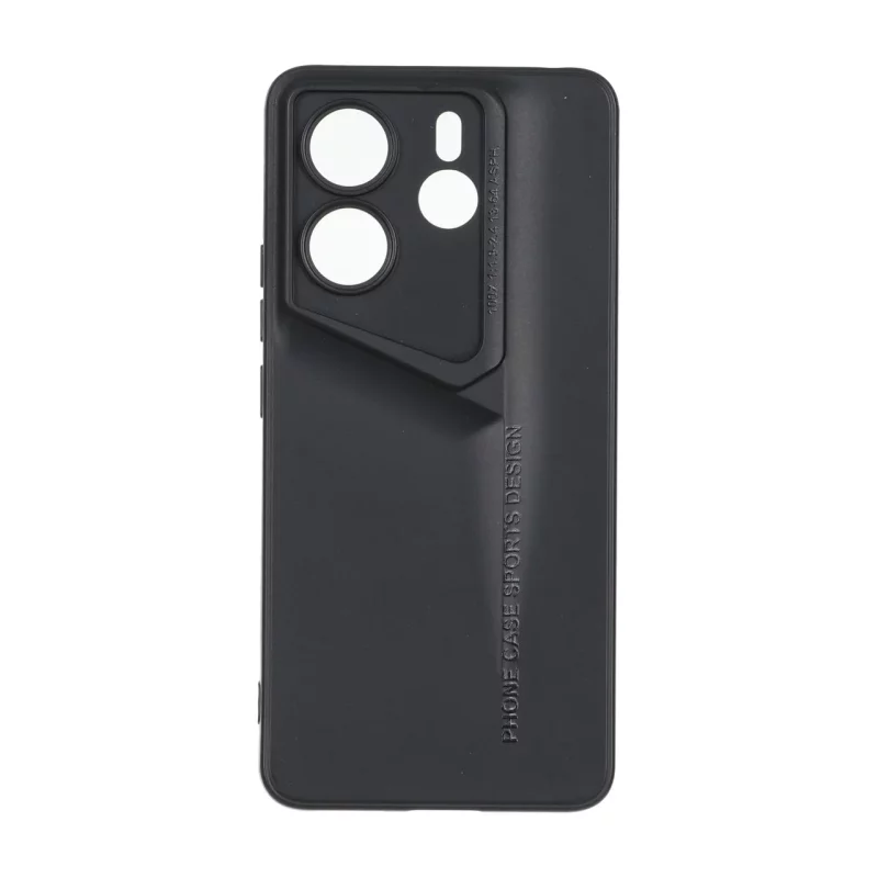 قاب Phone Case Sports Design محافظ لنزدار Xiaomi Redmi Note 14 4G - مشکی - تصویر 2