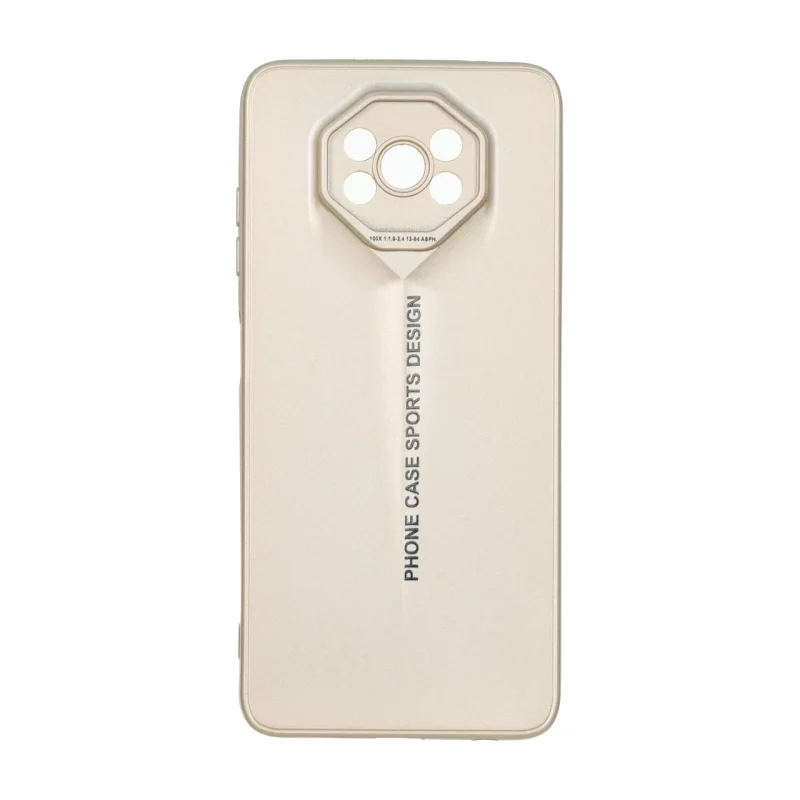 قاب Phone Case Sports Design محافظ لنزدار Xiaomi Poco X3 / Poco X3 Pro / Poco X3 NFC - طلایی - تصویر 2