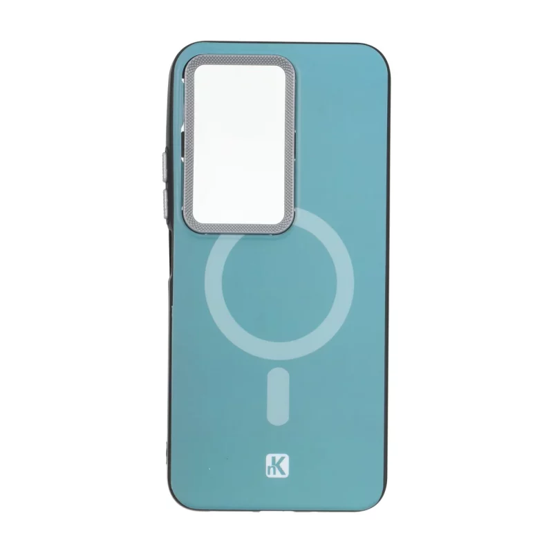 قاب NK مات لنز کربن طرح مگ سیف Xiaomi Redmi 15 4G - سبز روشن - تصویر 2
