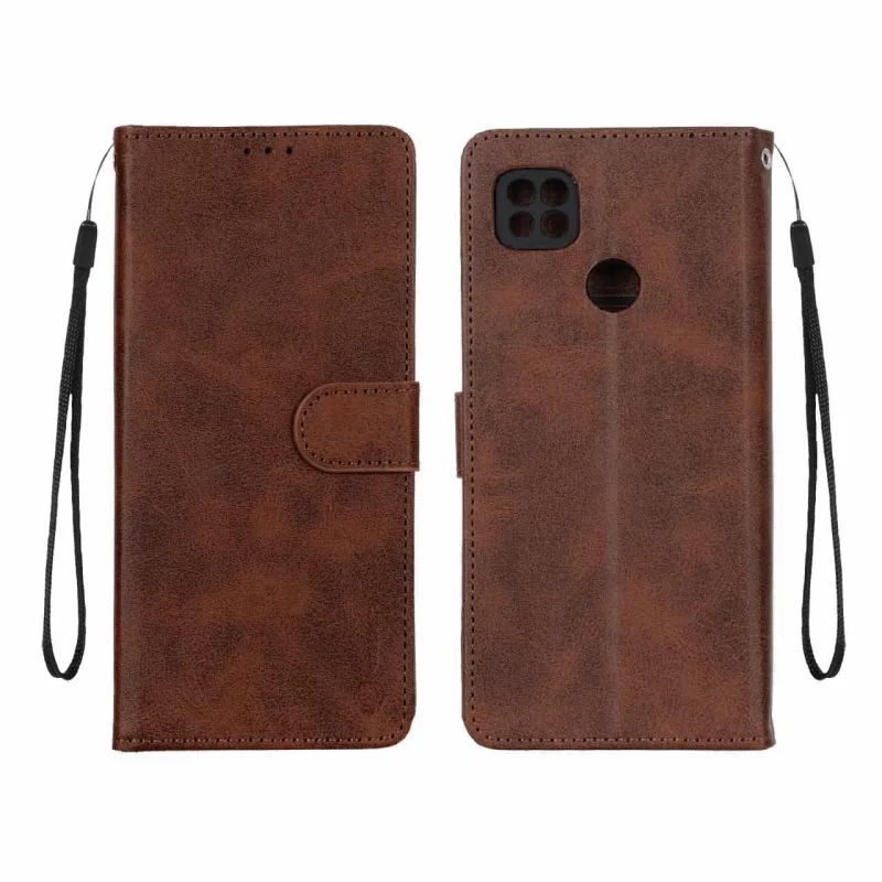 کیف موبایل مگنتی Nillkin مدل Xiaomi Redmi 10A / Redmi 9C / Poco C31 - قهوه ای - تصویر 2