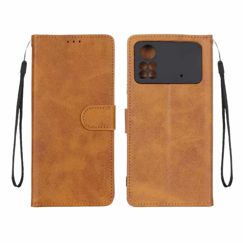 کیف موبایل مگنتی Nillkin مدل Xiaomi Poco X4 Pro - عسلی - تصویر 2