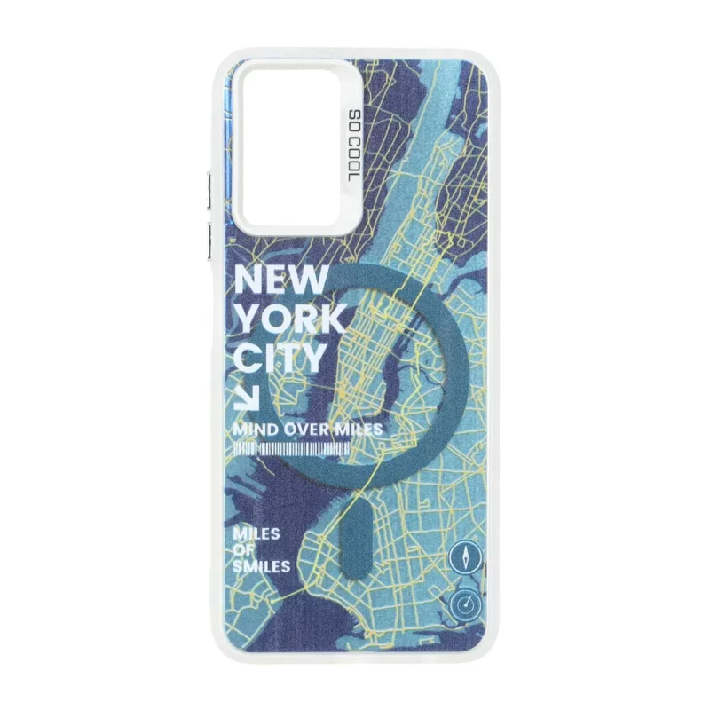 قاب SO COOL طرح مگ سیف NewYork مدل Xiaomi Redmi Note 10 4G / Redmi Note 10S / Poco M5S - تصویر 2