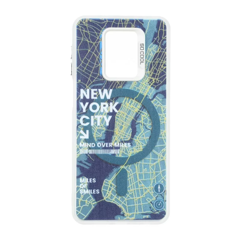 قاب SO COOL طرح مگ سیف NewYork مدل Xiaomi Redmi Note 9S / Redmi Note 9 Pro / Redmi Note 9 Pro Max - تصویر 2