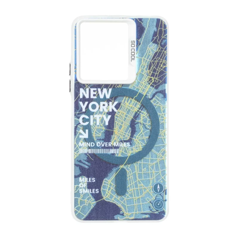 قاب SO COOL طرح مگ سیف NewYork مدل Xiaomi Redmi Note 13 4G - تصویر 2