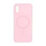 قاب دو لایه مات طرح مگ سیف Xiaomi Redmi 9A / Redmi 9A Sport / Redmi 9AT - صورتی
