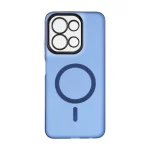قاب Life Time مات طرح مگ سیف Xiaomi Redmi 15C / Poco C85 - آبی کاربنی