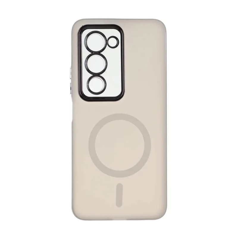 قاب Life Time مات طرح مگ سیف Xiaomi Redmi 15 4G - کرم - تصویر 2