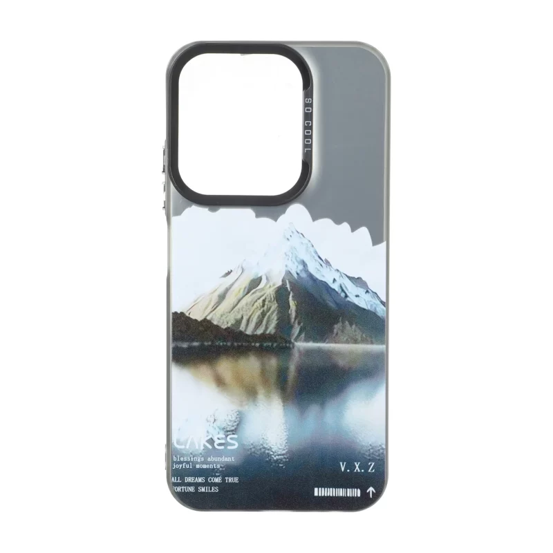 قاب SO COOL بلک لنز دکمه کروم طرح دار Xiaomi Redmi 15C / Poco C85 - طرح 79 - تصویر 2