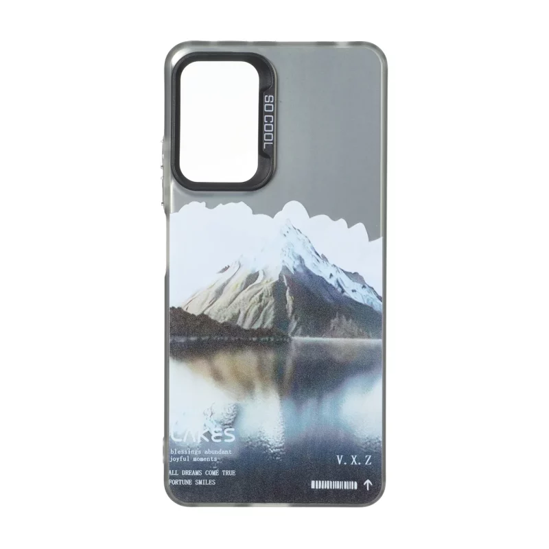 قاب SO COOL بلک لنز دکمه کروم طرح دار Xiaomi Redmi Note 12 Pro 4G / Redmi Note 11 Pro - طرح 132 - تصویر 2