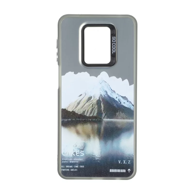 قاب SO COOL بلک لنز دکمه کروم طرح دار Xiaomi Redmi Note 9S / Redmi Note 9 Pro / Redmi Note 9 Pro Max - طرح 150 - تصویر 2