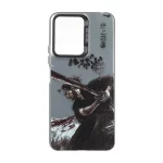 قاب SO COOL بلک لنز دکمه کروم طرح دار Xiaomi Redmi 13C / Poco C65 - طرح 313