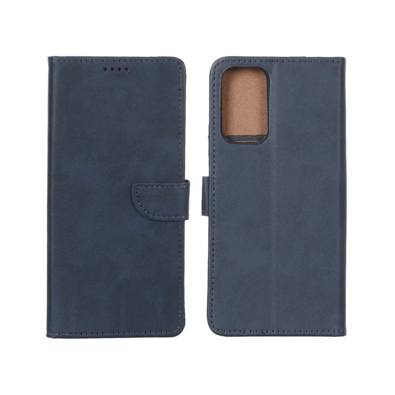 کیف چرمی موبایل مگنتی Xiaomi Redmi Note 10 Pro 4G / Redmi Note 10 Pro Max - سرمه ای - تصویر 2