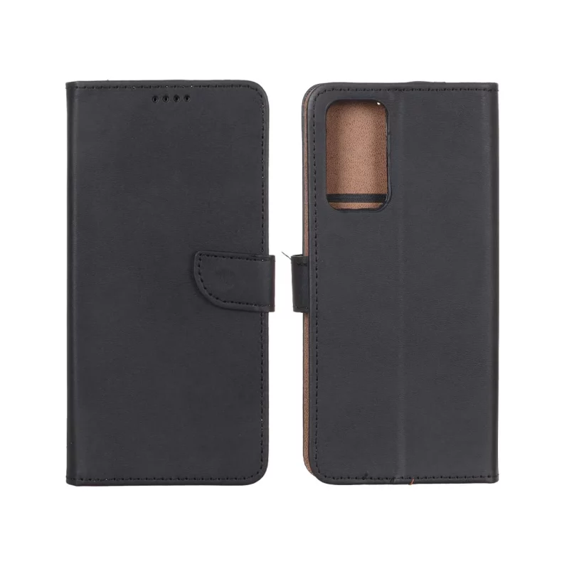 کیف چرمی موبایل مگنتی Xiaomi Redmi Note 12 Pro 4G / Redmi Note 11 Pro - مشکی - تصویر 2