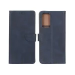 کیف چرمی موبایل مگنتی Xiaomi Redmi Note 12 Pro 4G / Redmi Note 11 Pro - سرمه ای